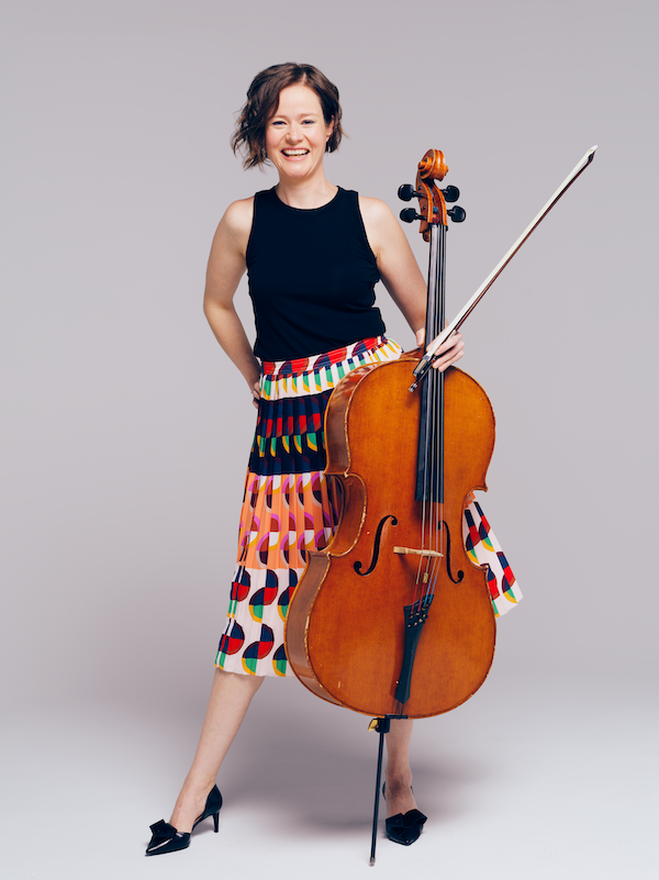 Cellist Herine Coetzee Koschak